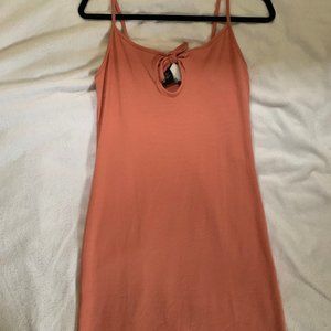 Forever 21 Dusty Rose Dress with Keyhole